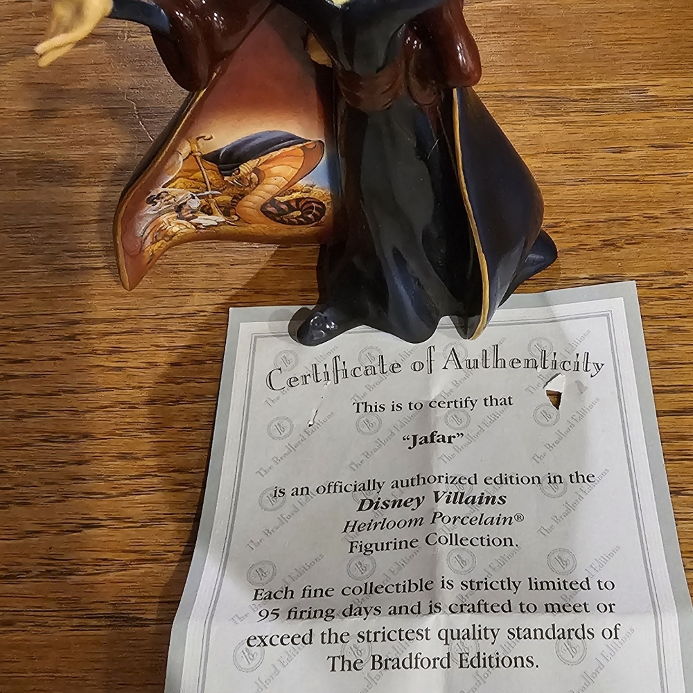 Jafar Disney Porcelain Figurine